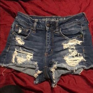 American eagle high waist shorts